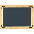 Screened Plate w/Gold Frosted Etched Border (5"x7")